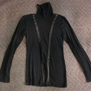 Black turtleneck